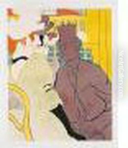 L'anglais Au Moulin Rouge (w.2; D.12; A.3) by Henri De Toulouse-Lautrec