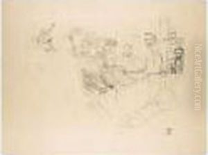 Proces Lebaudy, Deposition De Mademoiselle Marsy (w.152; D.194; A.191) by Henri De Toulouse-Lautrec