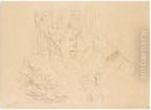 Souper A Londres (w.169; D.167; A.190) by Henri De Toulouse-Lautrec