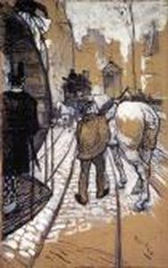 Le Cotier De La Compagnie Des Omnibus by Henri De Toulouse-Lautrec