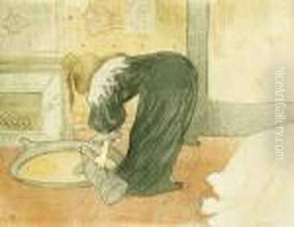 Toulouse-lautrec
Femme Au Tub--le Tub, From Elles - view 1