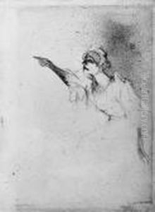 Yvette Guilbert by Henri De Toulouse-Lautrec