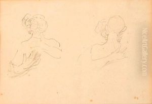 Bustes De Femmes by Henri De Toulouse-Lautrec