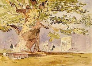 On the Road Two Hours from Tepelene by Edward Lear