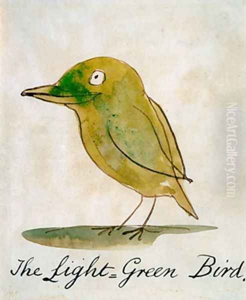 The Light Green Bird - view 1