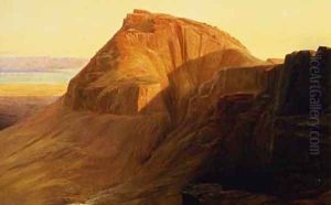 Masada or Sebbeh on the Dead Sea