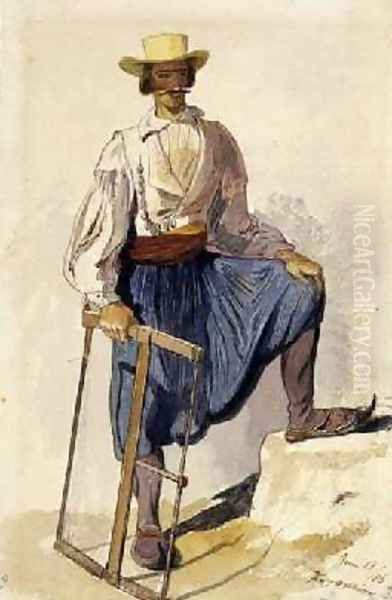 Greek Woodcutter - view 1