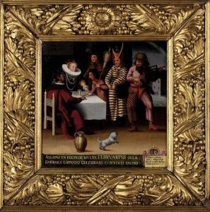 Scene De Carnaval by Maarten de Vos