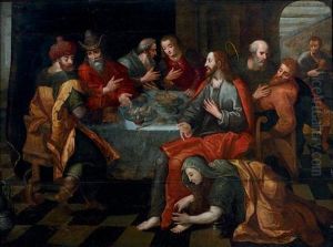 Le Repas Chez Simon, Marie-madeleine Au Pied Du Christ