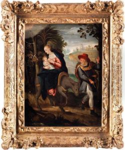 Die Flucht Nach Agypten by Maarten de Vos