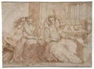 Allegory Of Abundance And Prosperity by Maarten de Vos