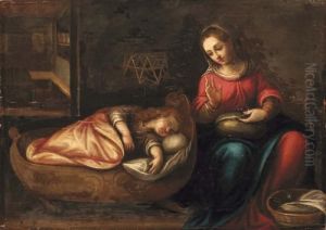 La Vergine E Gesu Fanciullo