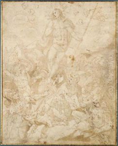 The Resurrection by Maarten de Vos