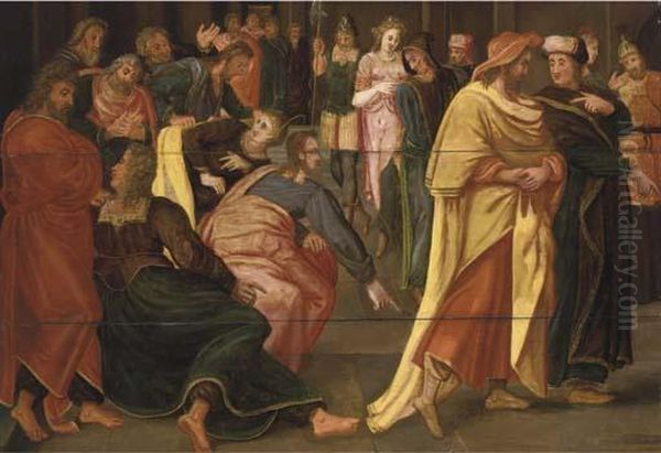 Christ And The Woman Taken In Adultery - view 1