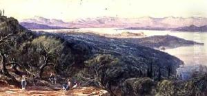 Corfu 3 by Edward Lear