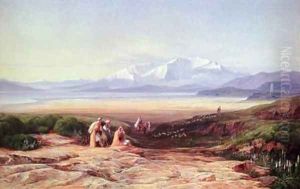 Mount Parnassus Lake Cephissus and the Plains of Boetia Greece