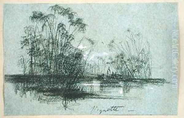 Papyrus on the Anapus - view 1