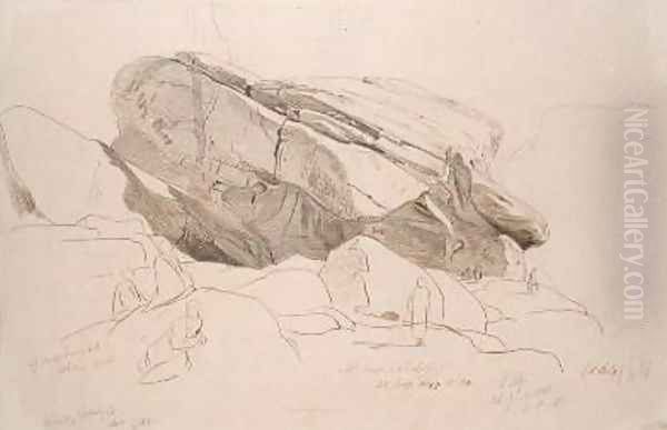 Study of Mount Sinai - view 1