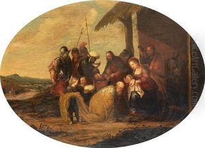 The Adoration Of The Magi by Jacob Willemsz de Wet the Elder