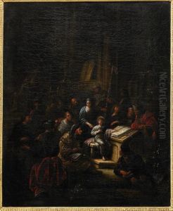 Jesus Samtalar Med De Larda by Jacob Willemsz de Wet the Elder