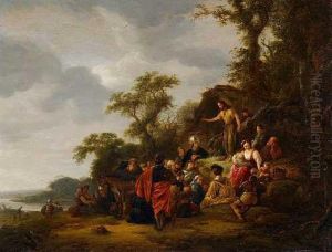 Die Predigt Johannes Des Taufers by Jacob Willemsz de Wet the Elder