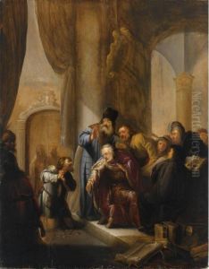 The Remorse Of Judas (matt. 27: 3-5) by Jacob Willemsz de Wet the Elder