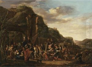 Christ On The Road To Calvary by Jacob Willemsz de Wet the Elder