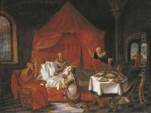 Isaac Blessing Jacob by Jacob Willemsz de Wet the Elder