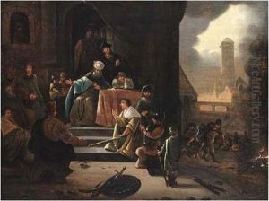 The Judgement Of Tamar by Jacob Willemsz de Wet the Elder