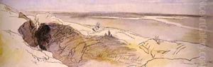 In the Desert near Damascus by Edward Lear
