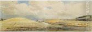 A View Of Cornfields Near Tring Station, Hertfordshire