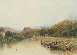 Goodrich Castle On The Wye