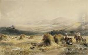 A Rest From The Harvest by Peter de Wint