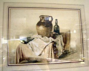 Stilllife Of A Flagon