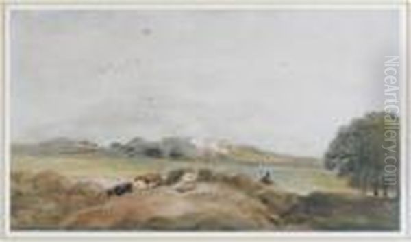 Landscape With Cattle - view 1