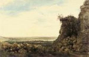View Of The Lincolnshire Wolds
Looking Eastwards From The Ruined Church Of St Margaret At Winceby by Peter de Wint