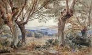 Landscapewith Willows by Peter de Wint