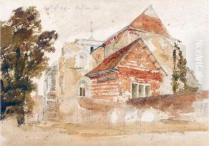 A Folio Of Landscape Watercolours by Peter de Wint