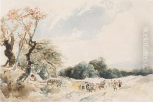 Returning From The Fields, Epping Forest Returning From The Fields, Epping Forest