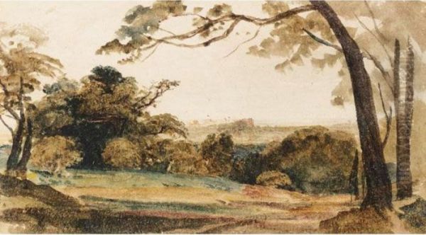 A Distant View Of Windsor Castle - view 1