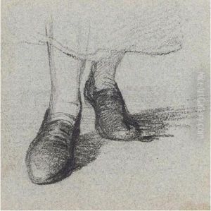 Study Of A Girl's Feet Study Of A Girl's Feet