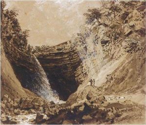 Black Gang Chine, Isle Of Wight by Peter de Wint