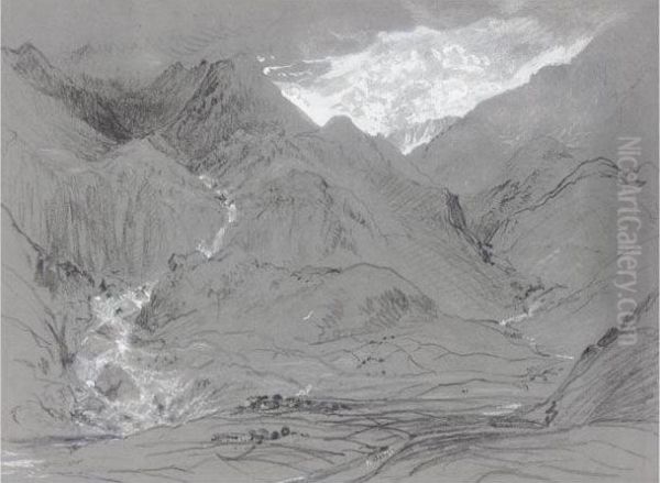 Snowdon From The Road Between Beddgelert And Capel Curig - view 1
