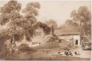 A Farm Cottage, Methley, Yorkshire A Farm Cottage, Methley, Yorkshire
