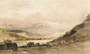 Mam Tor, Matlock, Derbyshire by Peter de Wint