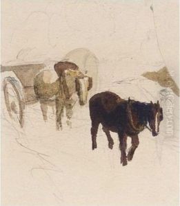 Horses Pulling A Wagon Horses Pulling A Wagon