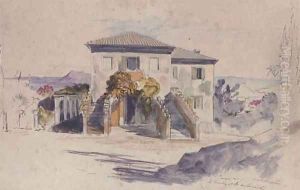 A summer retreat in Sicily by Edward Lear