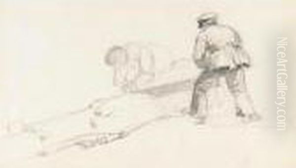 Figures And Architectural Studies Taken In France - view 1