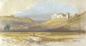 Crescenza, Rome by Edward Lear