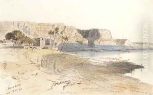 Kasr-es-Said, Egypt by Edward Lear